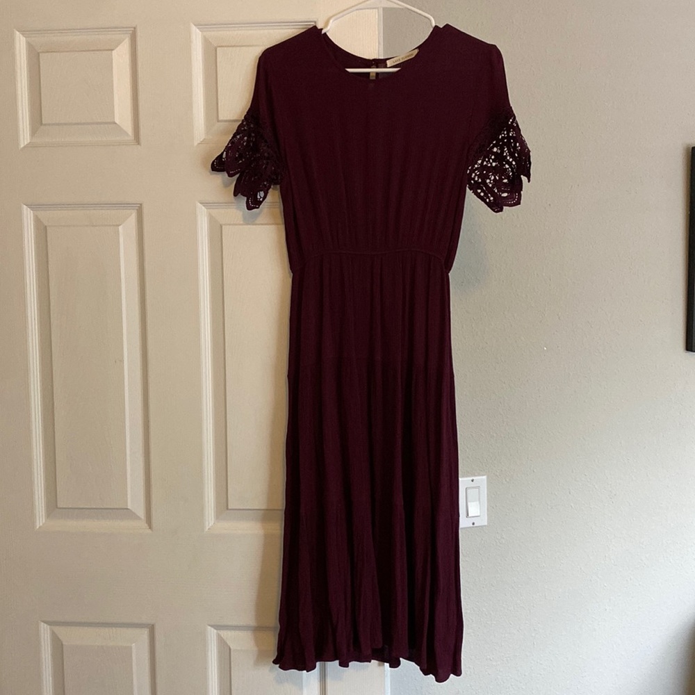 Lake Flower midi dress, medium